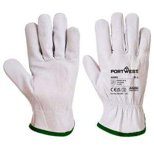 Portwest Leather Driver 115 Goat Grain Glove (Pack of 12 Pairs)