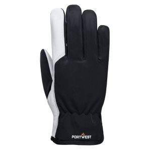 Portwest Mechanic 120 Leather Palm Lined Glove (Pack of 12 Pairs)
