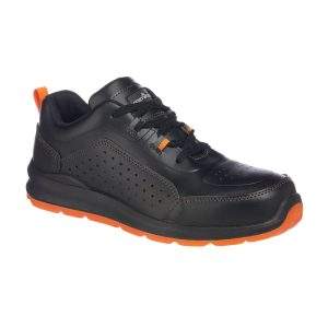 Portwest Composite Action Leather Trainer S1P SRC