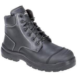 Portwest Steel Leather Mid Boot S3 HRO FO SC HI CI LG SR