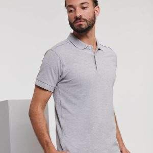 Russell Men's Fitted Stretch Polo