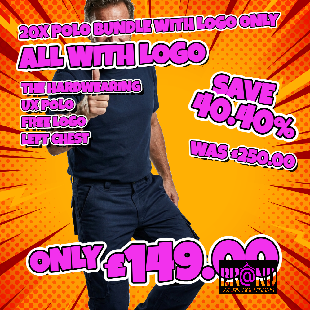 20X Polo Bundle With Logo ONLY £149.00