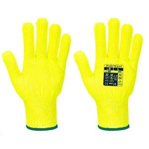 Portwest Cut D13 Viz-Tex Liner Glove (Pack of 12 Pairs)