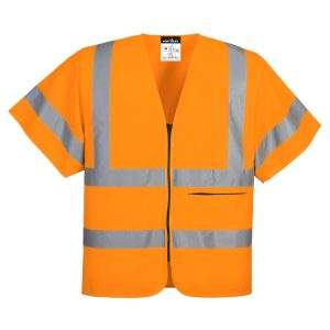 Portwest Hi-Vis Band and Brace Zip Vest S/S