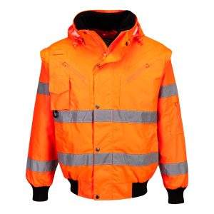Portwest Hi-Vis 3-in-1 Bomber Jacket