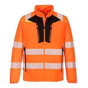 Portwest DX4 Hi-Vis Hybrid Baffle Jacket