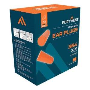 Portwest Ear Plug Dispenser Refill Pack (500 Pairs)