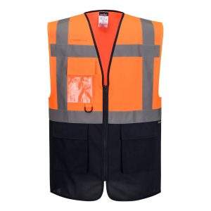 Portwest ES1 Essential Hi-Vis Contrast Executive Vest