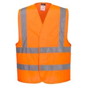 Portwest ES1 Essential Hi-Vis Band and Brace Vest (Pack of 10)