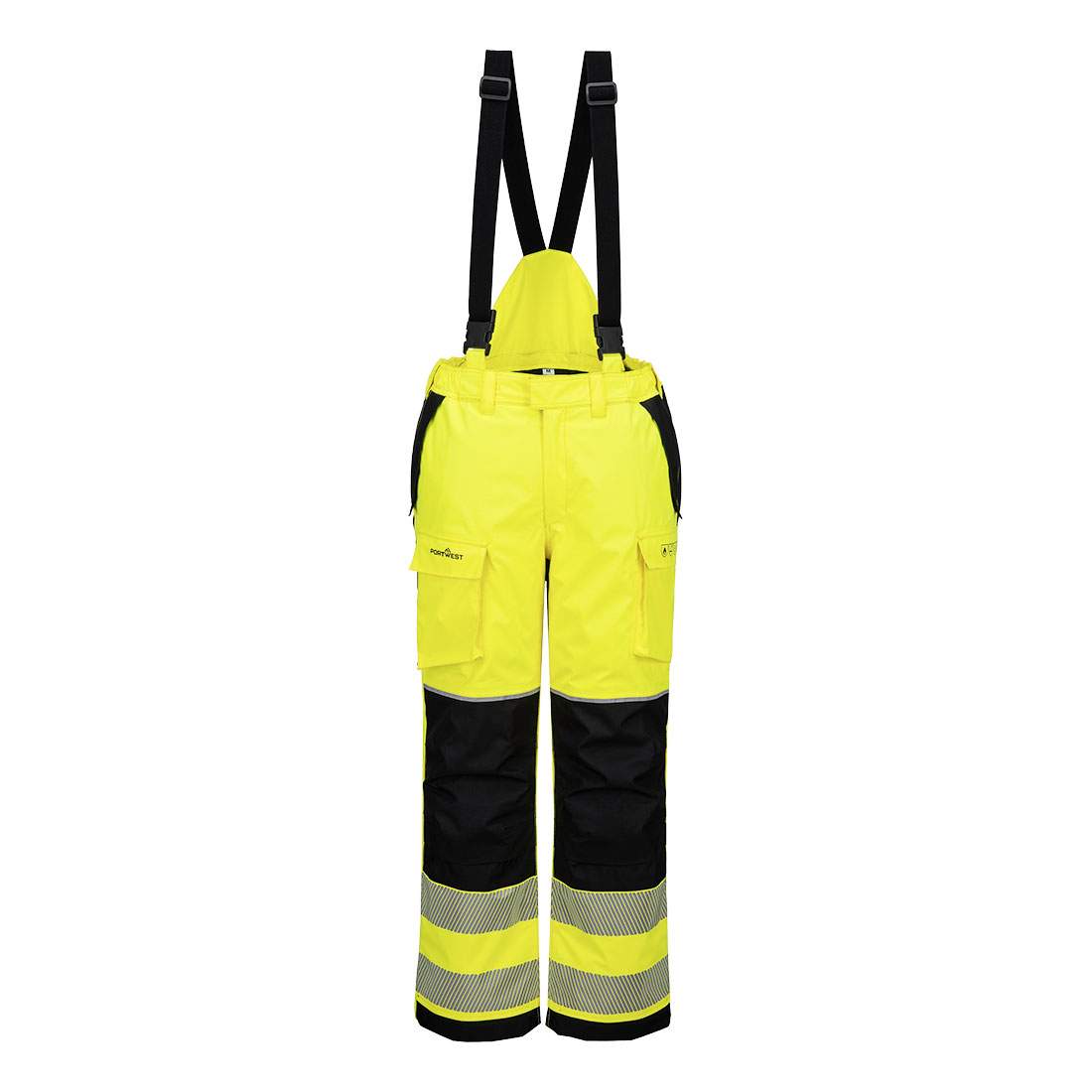 Portwest PW3 Modaflame Rain+ Hi-Vis Multi-Norm FR Winter Trousers - Image 2