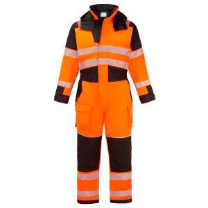 Portwest PW3 Modaflame Rain+ Hi-Vis Multi-Norm FR Winter Coverall