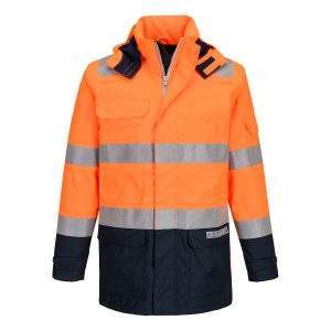 Portwest Bizflame Rain+ Hi-Vis Multi-Norm Contrast FR Jacket