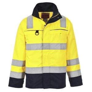 Portwest Bizflame Work Hi-Vis Multi-Norm Contrast FR Jacket