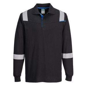 Portwest WX3 Modaflame Knit FR Long Sleeve Polo Shirt