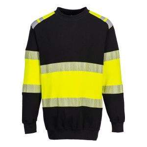 Portwest PW3 Modaflame Knit Hi-Vis Class 1 FR Sweatshirt