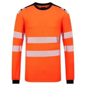 Portwest PW3 Modaflame Knit HVO FR Long Sleeve T-Shirt