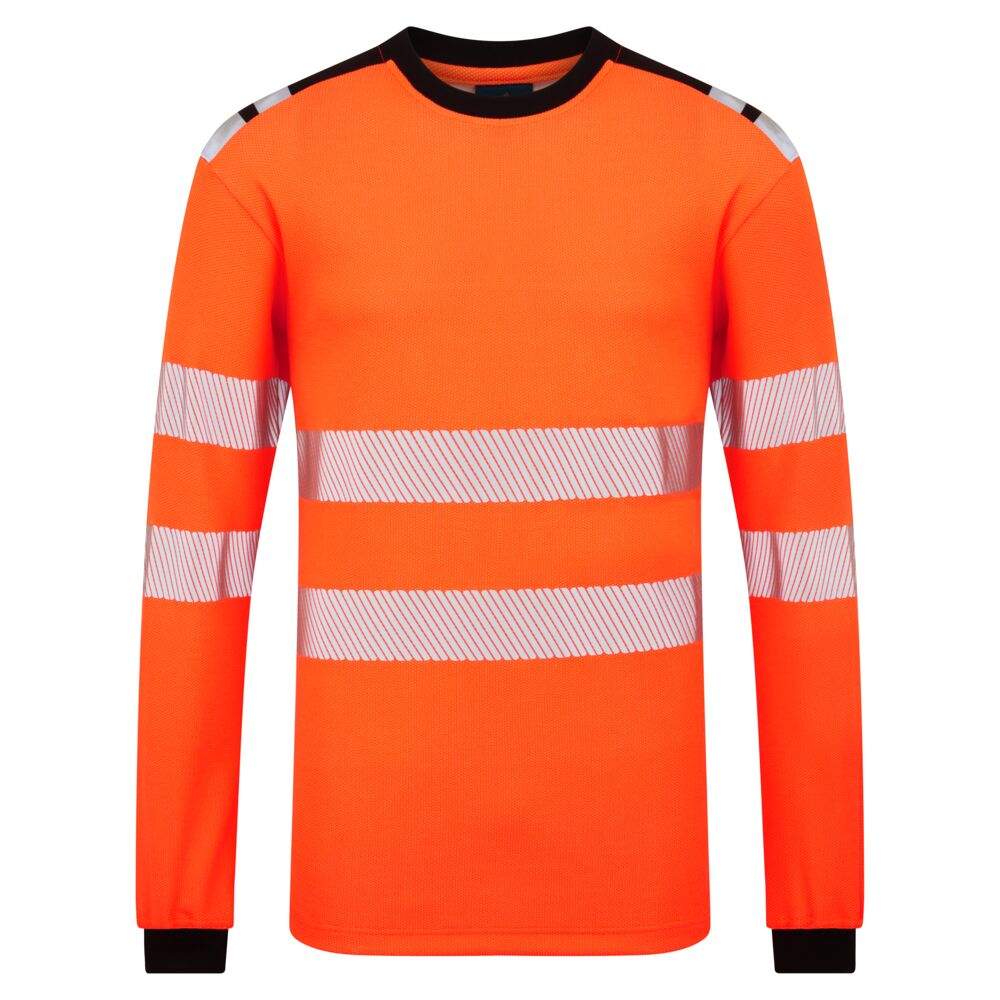 Portwest PW3 Modaflame Knit HVO FR Long Sleeve T-Shirt