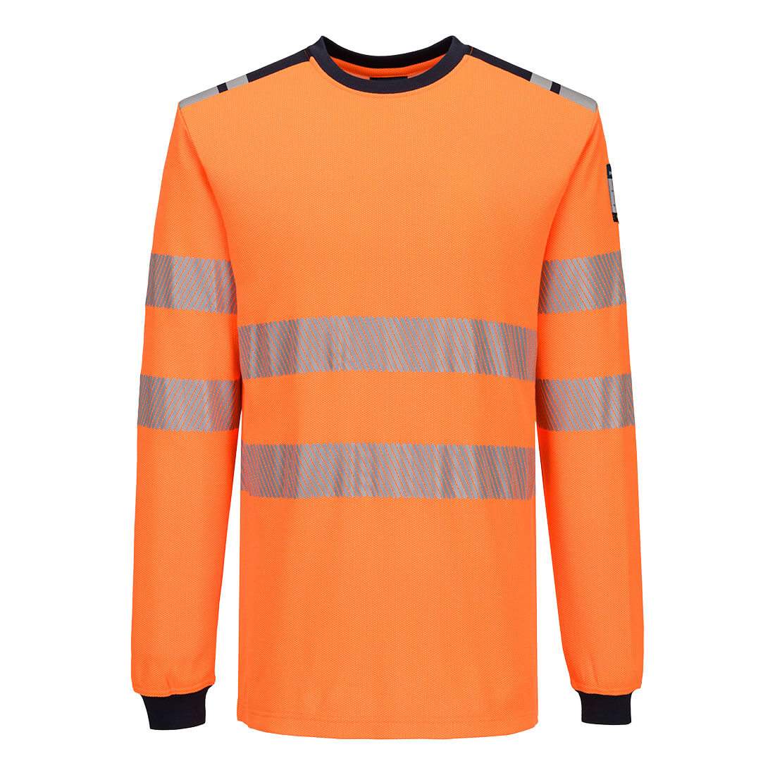 Portwest PW3 Modaflame Knit HVO FR Long Sleeve T-Shirt - Image 2