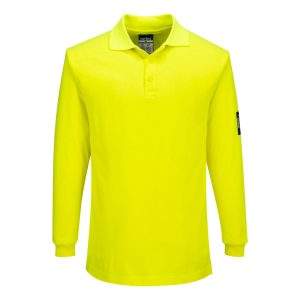 Portwest Modaflame Knit FR Long Sleeve Polo Shirt