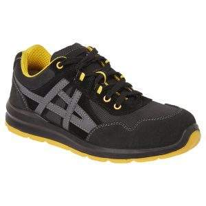Portwest Steel Leather and Textile Trainer S1 FO SR