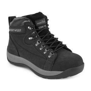 Portwest Steel Nubuck Leather Mid Boot SB HRO