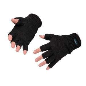Portwest Insulated Fingerless Knit Glove (Pack of 12 Pairs)