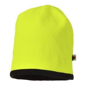 Portwest Reversible Hi-Vis Beanie Hat (Pack of 10)