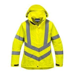 Portwest Hi-Vis Women's Breathable Rain Jacket