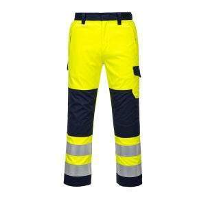 Portwest Modaflame Work Hi-Vis Multi-Norm Contrast FR Trousers