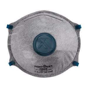 Portwest FFP2 Carbon Valved Dolomite Respirator (Pk10)
