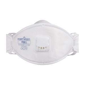 Portwest Trifold Valved Dolomite FFP3 Respirator (Pk10)