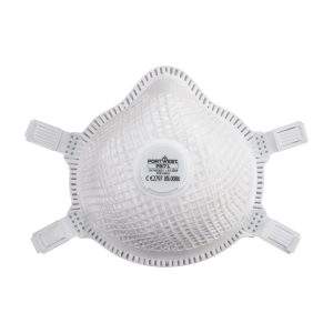 Portwest ERGONET FFP3 Valved Dolomite Respirator (Pk5)