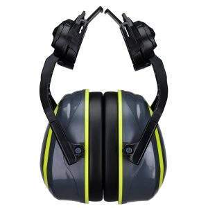 Portwest HV Extreme Ear Defenders Medium Clip-On Metal Free