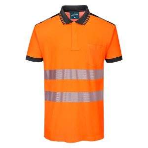 Portwest PW3 Hi-Vis Polo Shirt  S/S