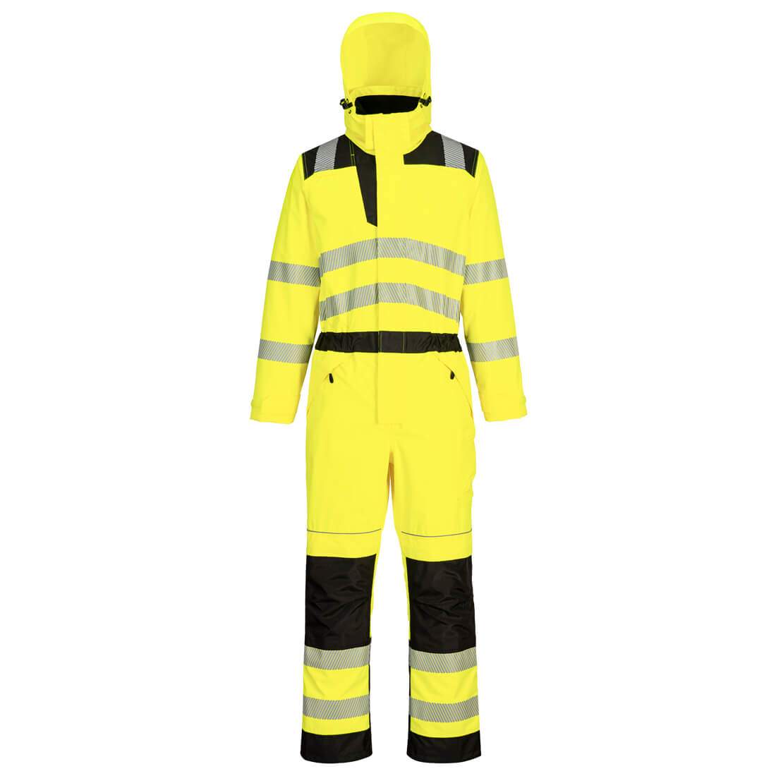 Portwest PW3 Hi-Vis Rain Coverall - Image 2