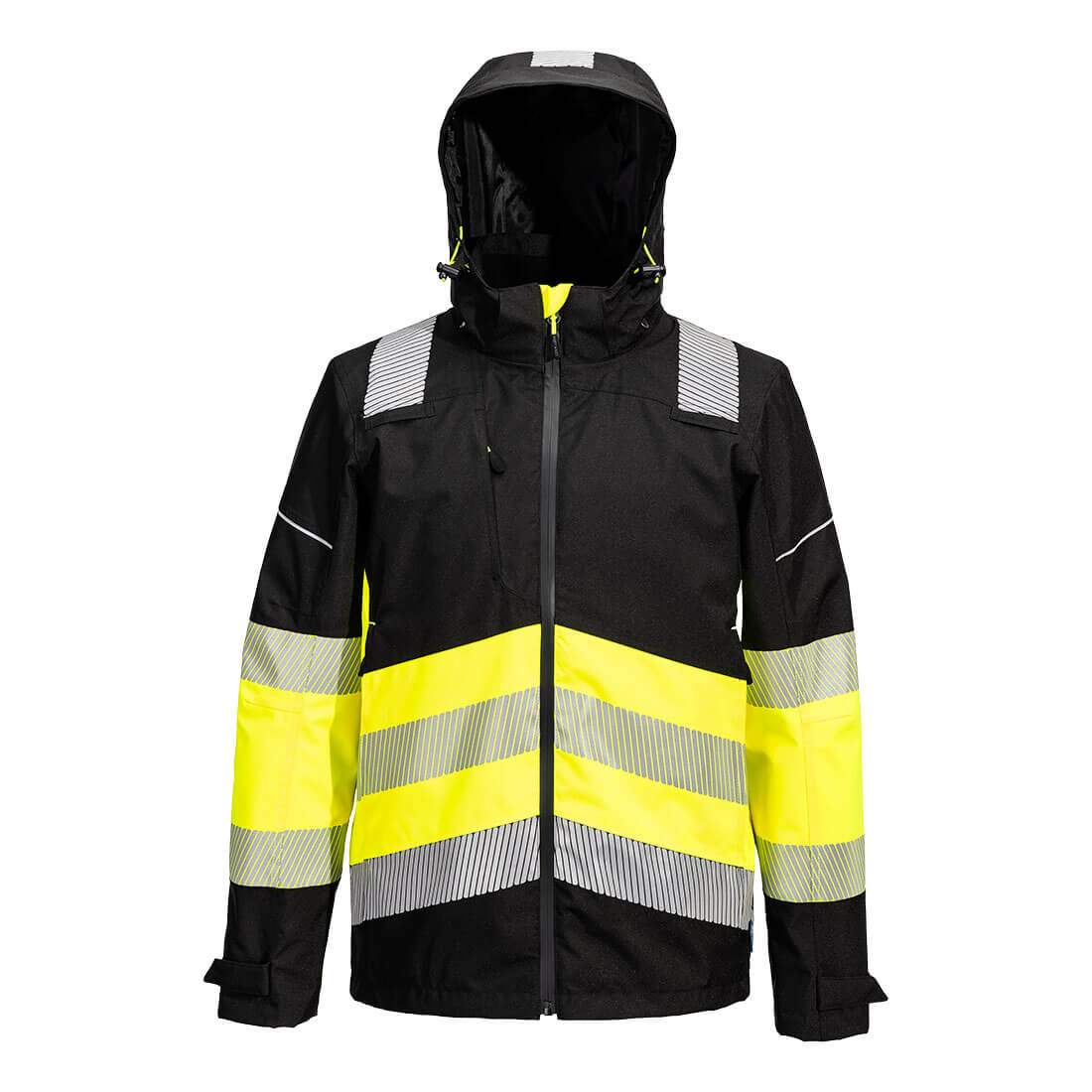 Portwest PW3 Hi-Vis Class 1 Extreme Rain Jacket - Image 2