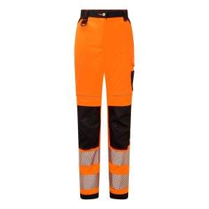 Portwest PW3 Hi-Vis Women's Stretch Work Trousers
