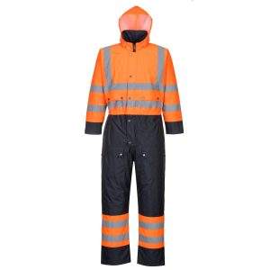 Portwest Hi-Vis Contrast Winter Coverall