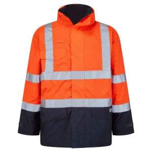Portwest Bizflame Rain Hi-Vis Constrast FR Jacket