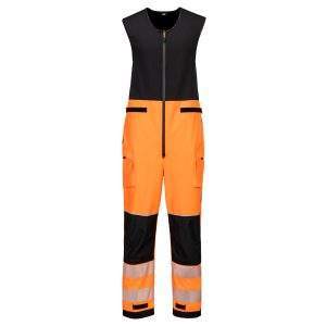 Portwest PW3 Hi-Vis Rain Salopettes (3L)
