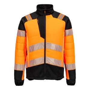 Portwest PW3 Hi-Vis Hybrid Baffle Jacket